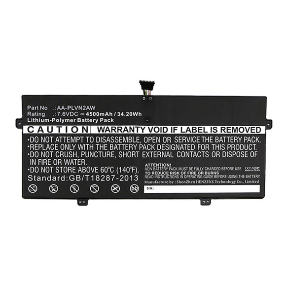 Batteries N Accessories BNA-WB-P16997 Laptop Battery - Li-Pol, 7.6V, 4500mAh, Ultra High Capacity - Replacement for Samsung AA-PLVN2AW Battery