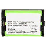 Batteries N Accessories BNA-WB-H342 Cordless Phone Battery - Ni-MH, 3.6V, 750 mAh, Ultra High Capacity Battery - Replacement for Panasonic HHR-P107 Battery