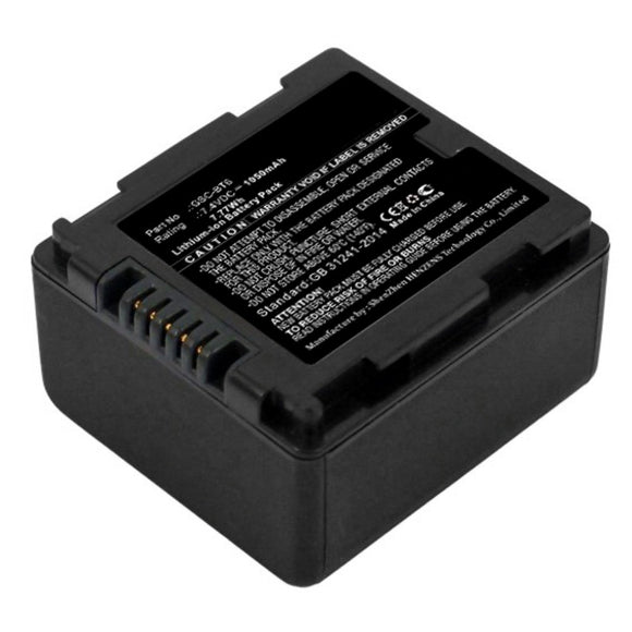 Batteries N Accessories BNA-WB-L9219 Digital Camera Battery - Li-ion, 7.4V, 1050mAh, Ultra High Capacity - Replacement for Toshiba GSC-BT6 Battery