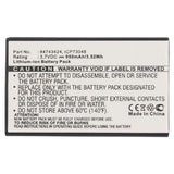 Batteries N Accessories BNA-WB-L379 Cordless Phone Battery - Li-Ion, 3.7V, 950 mAh, Ultra High Capacity - Replacement for AGFEO 84743424 Battery