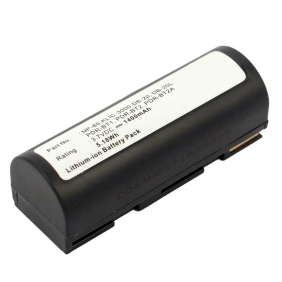 Batteries N Accessories BNA-WB-L8907 Digital Camera Battery - Li-ion, 3.7V, 1400mAh, Ultra High Capacity - Replacement for Epson EU-85 Battery