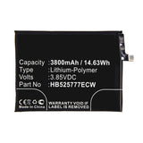 Batteries N Accessories BNA-WB-P12007 Cell Phone Battery - Li-Pol, 3.85V, 3800mAh, Ultra High Capacity - Replacement for Huawei HB525777ECW Battery