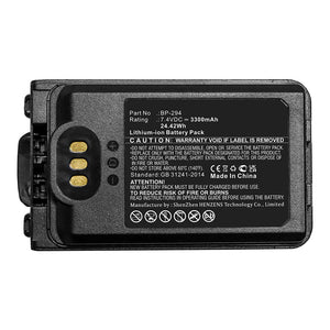 Batteries N Accessories BNA-WB-L16326 2-Way Radio Battery - Li-ion, 7.4V, 3300mAh, Ultra High Capacity - Replacement for Icom BP-294 Battery