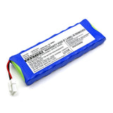 Batteries N Accessories BNA-WB-H12734 Medical Battery - Ni-MH, 12V, 2000mAh, Ultra High Capacity - Replacement for Kenz Cardico 10HR-AAU Battery