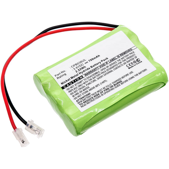 Batteries N Accessories BNA-WB-H414 Cordless Phones Battery - Ni-MH, 3.6V, 700 mAh, Ultra High Capacity Battery - Replacement for GP 60AAAM3BMU Battery