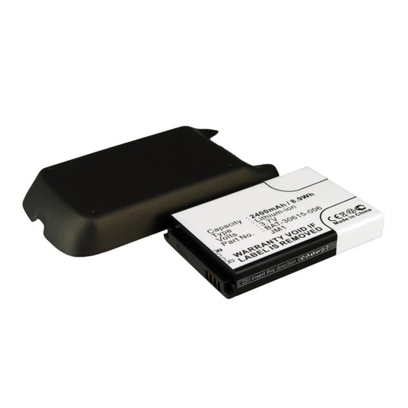 Batteries N Accessories BNA-WB-L17210 Cell Phone Battery - Li-ion, 3.7V, 2400mAh, Ultra High Capacity - Replacement for BlackBerry  BAT-30615-006 Battery