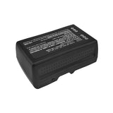 Batteries N Accessories BNA-WB-L10239 Digital Camera Battery - Li-ion, 14.4V, 10400mAh, Ultra High Capacity - Replacement for Sony E-80S Battery