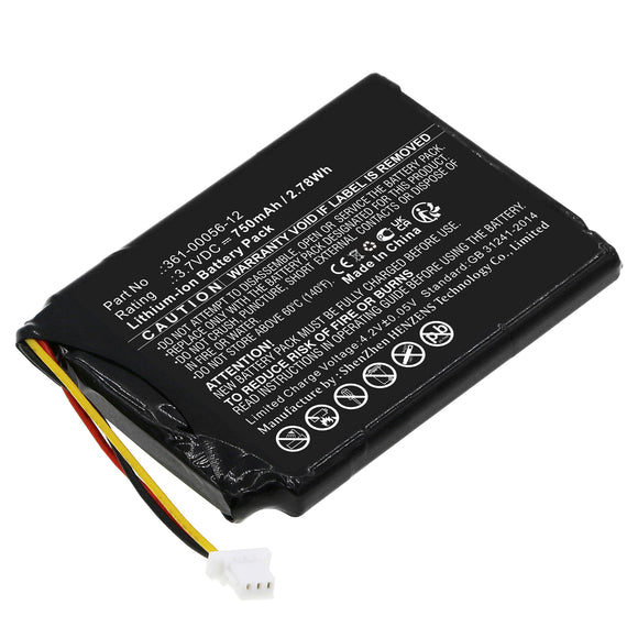 Batteries N Accessories BNA-WB-L17940 GPS Battery - Li-ion, 3.7V, 750mAh, Ultra High Capacity - Replacement for Garmin 361-00056-12 Battery