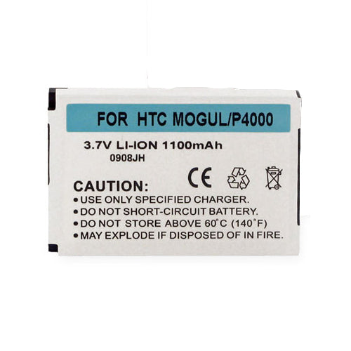 Batteries N Accessories BNA-WB-BLI 1107-1.1 Cell Phone Battery - Li-Ion, 3.7V, 1100 mAh, Ultra High Capacity Battery - Replacement for HTC MOGUL/P4000 Battery